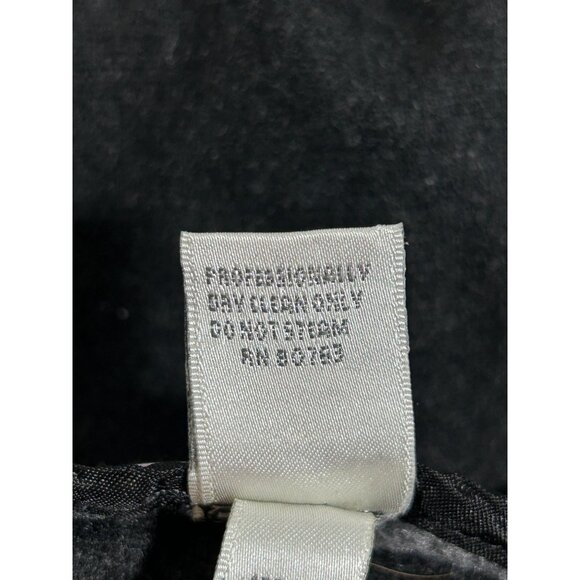 Hugo Buscati Collection Women's Wool Blend Straight Leg Pant in Black -Sz 8 Tall - Picture 5 of 5